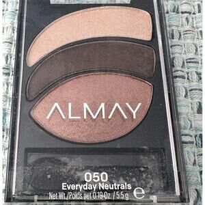 NEW Almay Shadow Trios Eyeshadow #050 Everyday Neutrals Browns